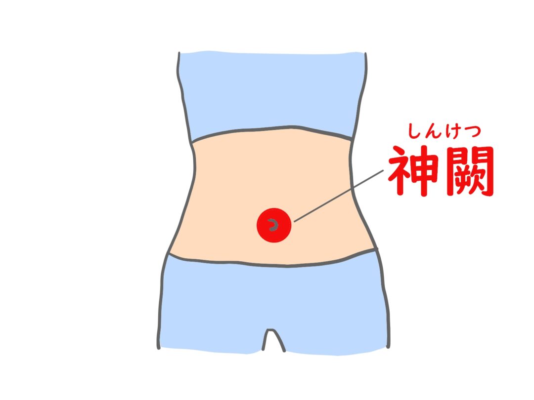 自律神経の調整にも役立つツボ「神闕（しんけつ）」