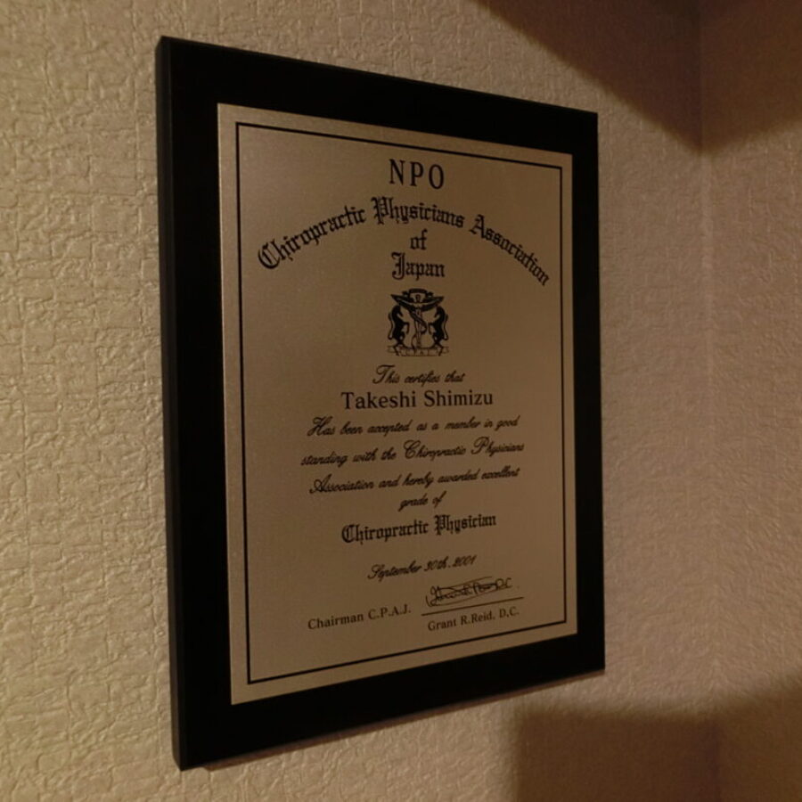 レア　ビンテージ　カイロプラクティックサイン 関内（横浜市中区）で整体をお探しの方へ｜自律神経失調症・首肩こり